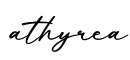 单词athyrea书写