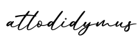单词atlodidymus书写