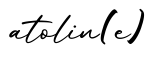 单词atolin(e)书写