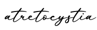 单词atretocystia书写