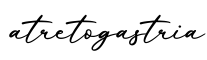 单词atretogastria书写