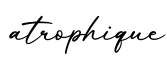 单词atrophique书写