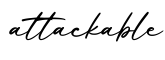 单词attackable书写