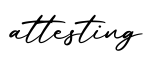 单词attesting书写