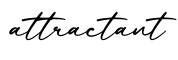 单词attractant书写
