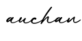 单词auchan书写