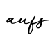 单词aufs书写