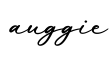 单词auggie书写