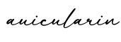 单词auicularin书写
