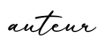 单词auteur书写