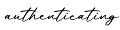 单词authenticating书写