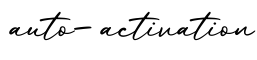 单词auto-activation书写