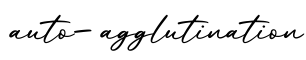 单词auto-agglutination书写