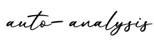 单词auto-analysis书写