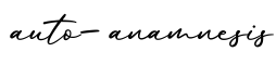 单词auto-anamnesis书写