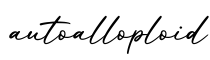 单词autoalloploid书写