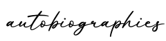 单词autobiographies书写