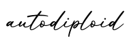 单词autodiploid书写