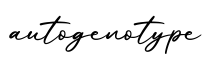 单词autogenotype书写