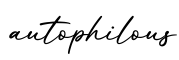 单词autophilous书写