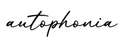 单词autophonia书写