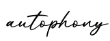 单词autophony书写