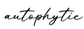 单词autophytic书写