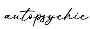 单词autopsychic书写