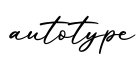单词autotype书写
