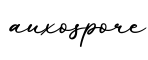 单词auxospore书写
