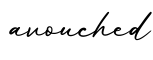 单词avouched书写