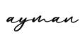 单词ayman书写