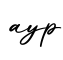 单词ayp书写