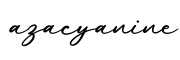 单词azacyanine书写