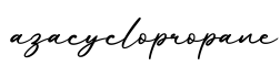 单词azacyclopropane书写