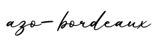 单词azo-bordeaux书写