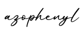 单词azophenyl书写