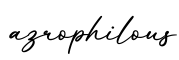 单词azrophilous书写