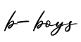 单词b-boys书写