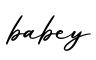 单词babey书写