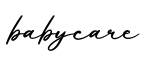 单词babycare书写