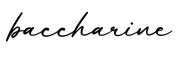 单词baccharine书写