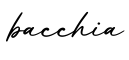 单词bacchia书写