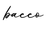 单词bacco书写