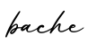单词bache书写