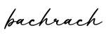 单词bachrach书写
