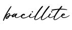 单词bacillite书写