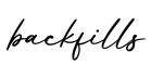 单词backfills书写