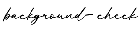 单词background-check书写