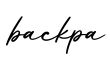 单词backpa书写